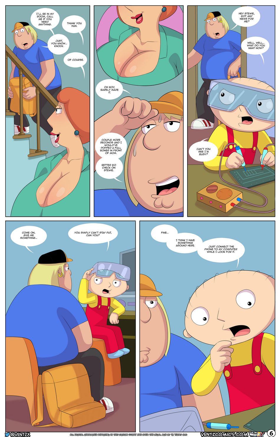 Quahog Diaries 3 - Arabatos page 6 hentai porn comic manga doujin